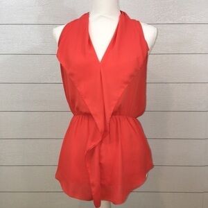 BB Dakota Sleeveless  Ruffle Top.